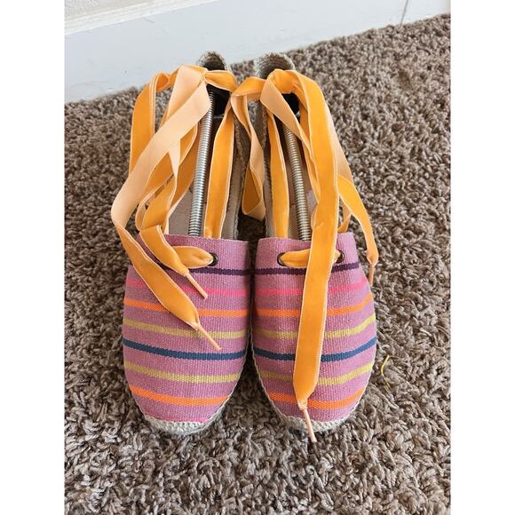 Penelope Chilvers Valencia Woodstock Espadrilles Wedges X Anthropologie Sz EU40 - Picture 3 of 14